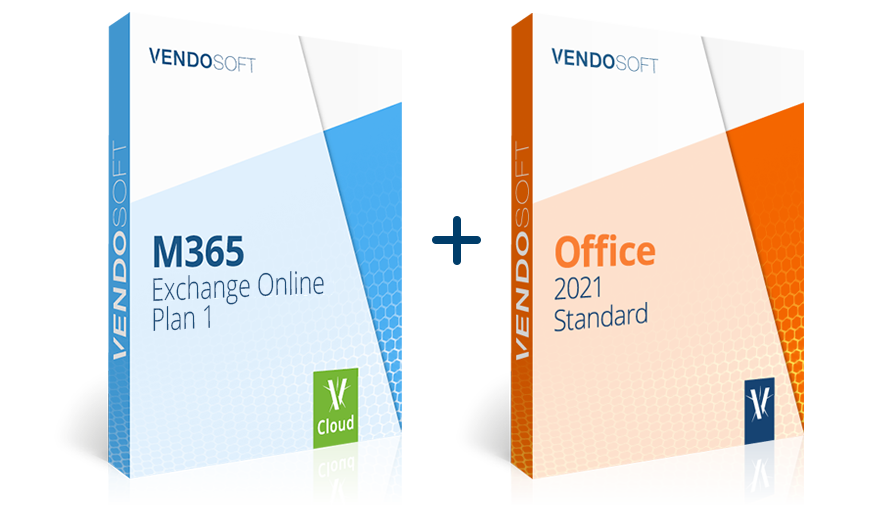 Microsoft 365 Exchange Online Plan 1 + Office 2021 Standard Soluzioni cloud ibride